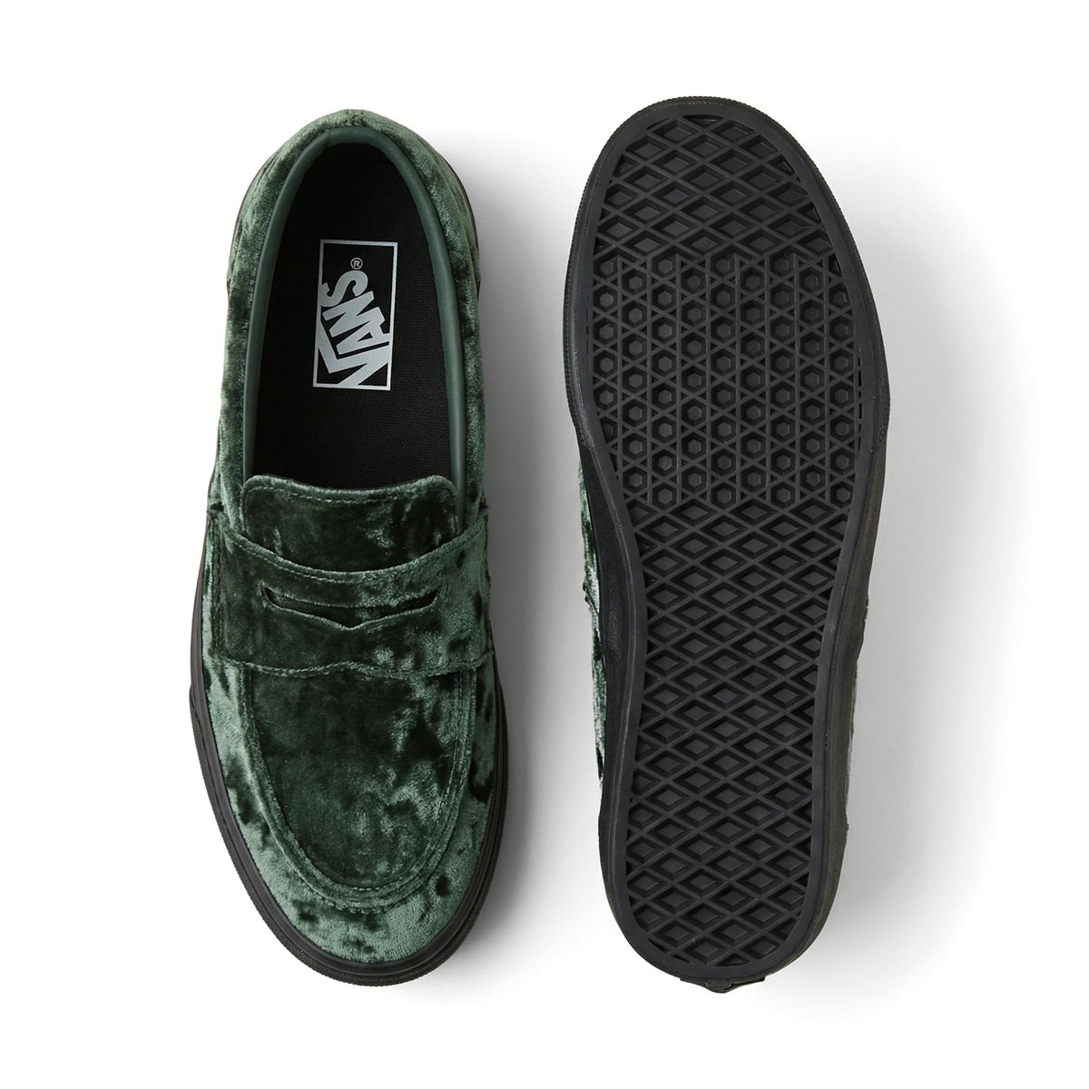 Vans Skate Loafer Dark Forest Oil Green