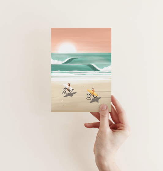 Studio Trev Typical Day In Scheveningen Postcard