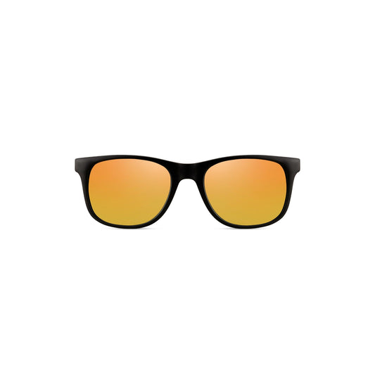 Brto Recycled Sunglass Kids Black Orange