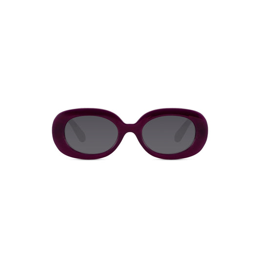 Brto Recycled Sunglass Kids Wine Black