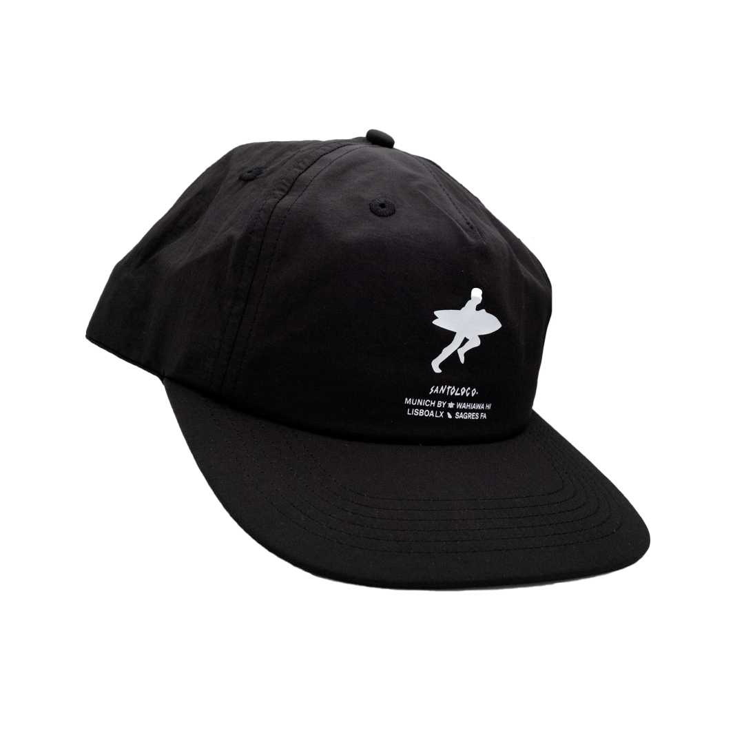 SantoLoco Run Club Cap Schwarz