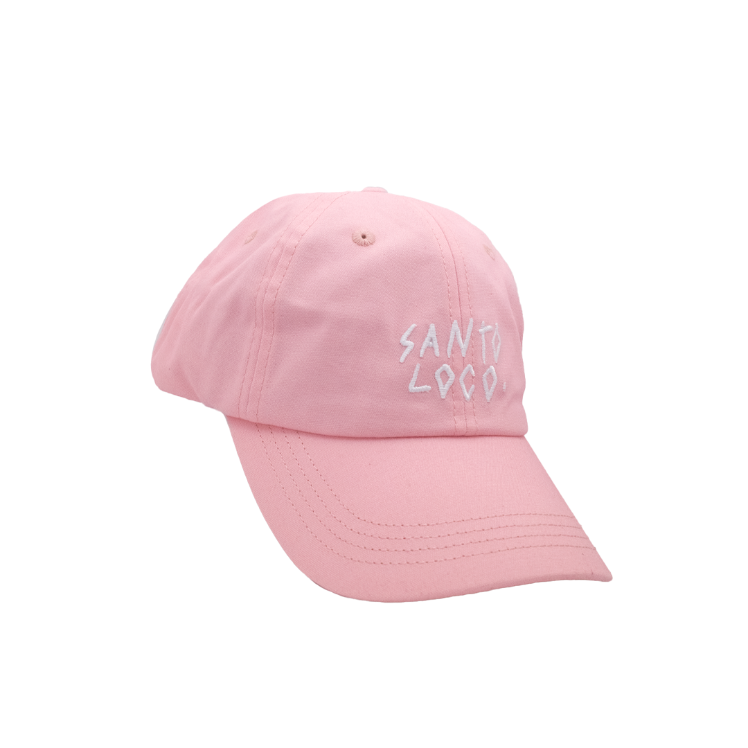SantoLoco Logo Cap Hellrosa