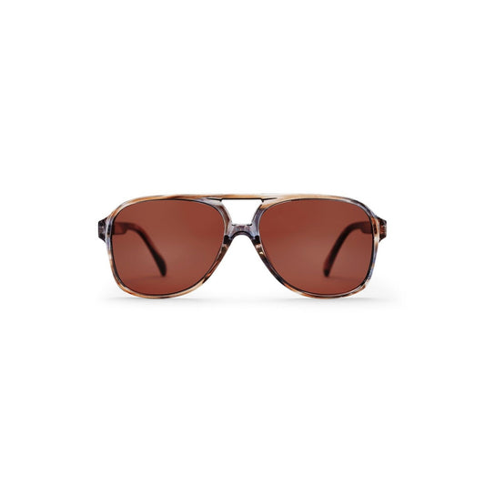 CHPO Dallas Sunglasses Cigar smoke / Brown