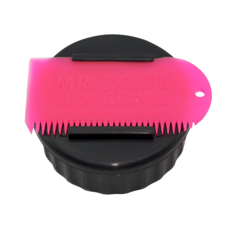 SexWax Container and Comb Set Pink
