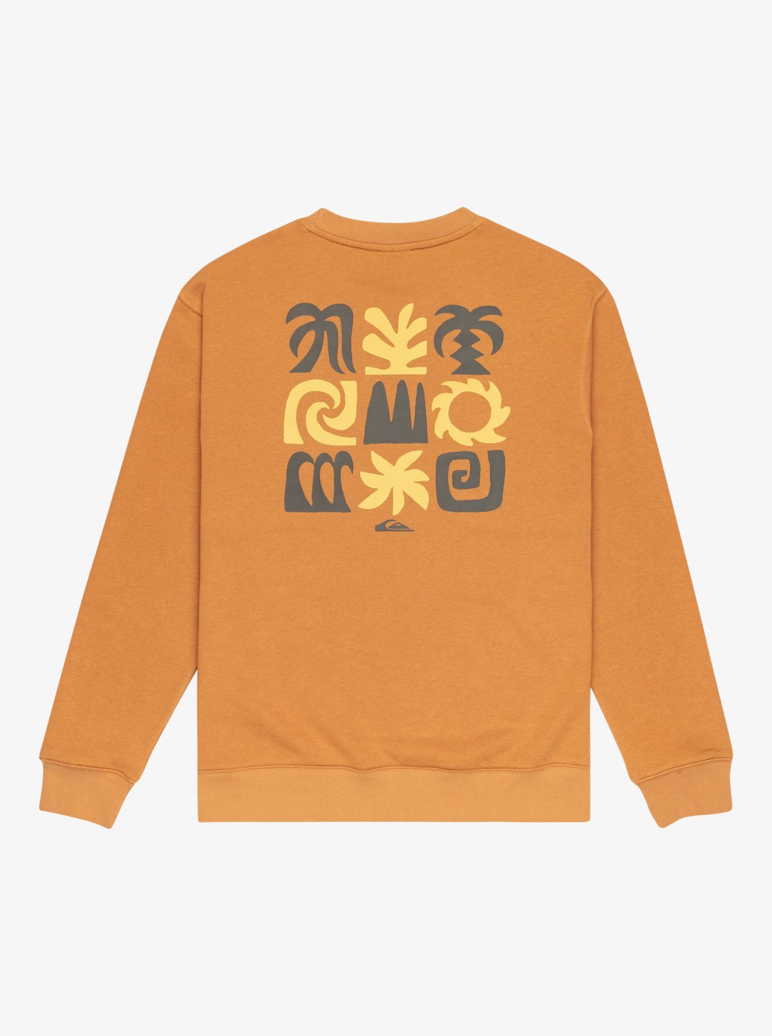 Quiksilver Salt Water Graphic Crew Mandel