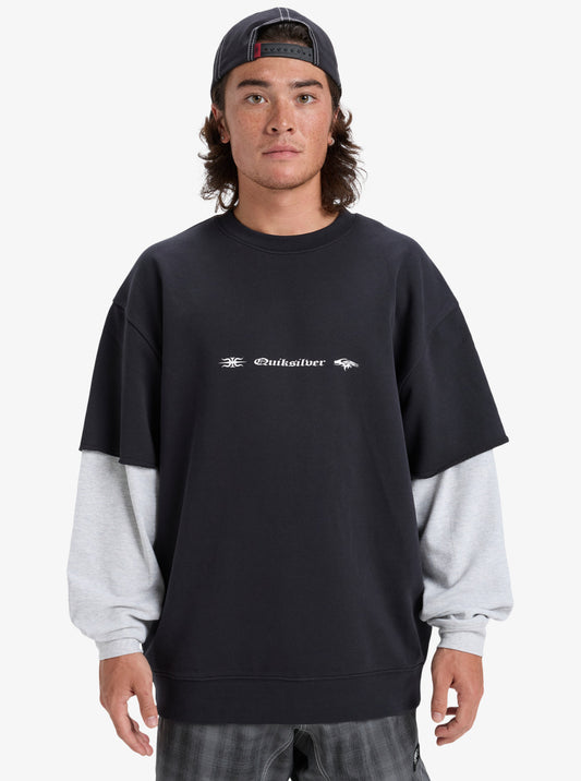 Quiksilver Openbar Crew Jacke Schwarz
