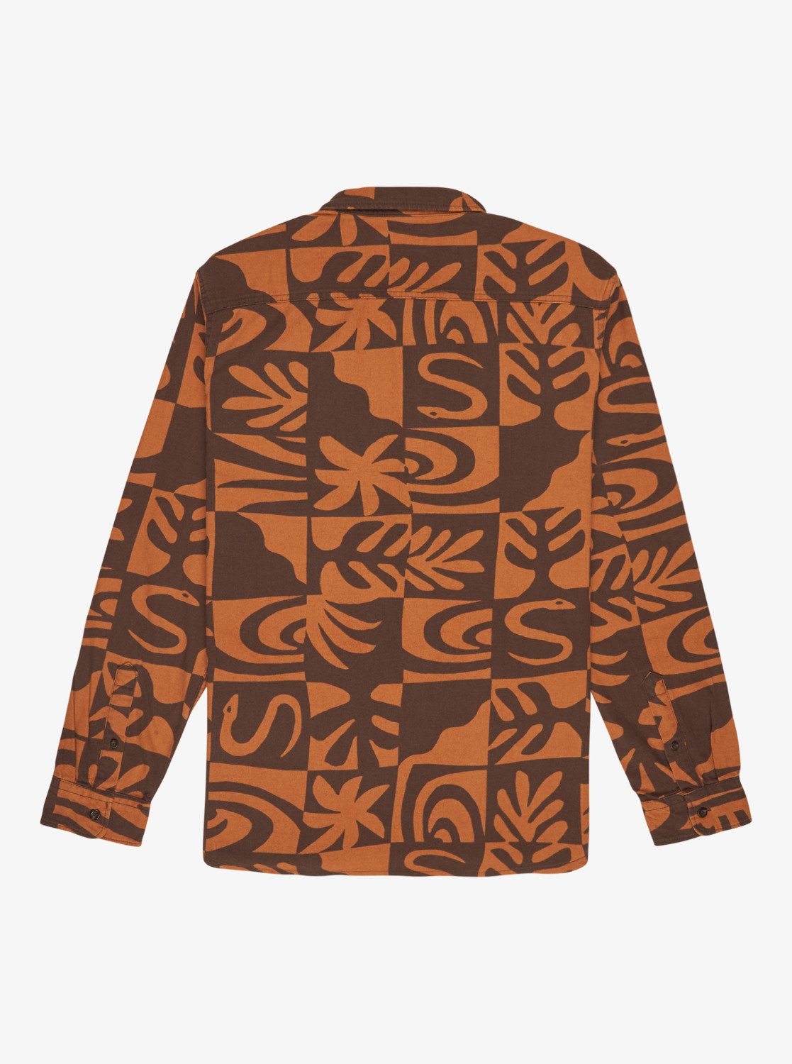 Quiksilver Motherfly Printed LS Shirt Desert