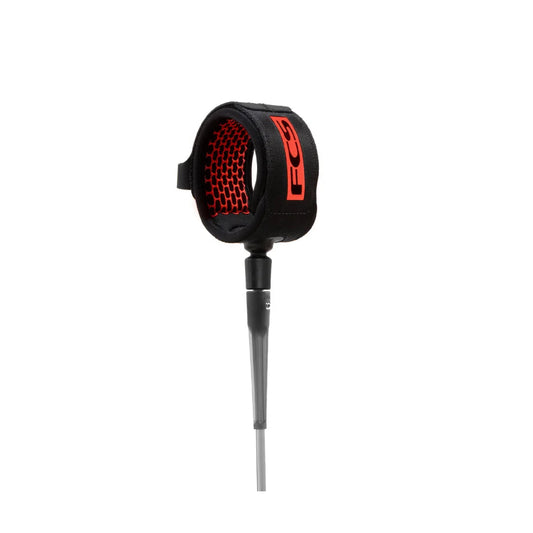 FCS 8' All Round Essential Leash Flame Red