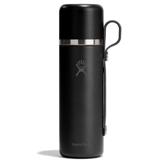 Hydro Flask 28 oz (828 ml) Hot Flask And Cup Schwarz