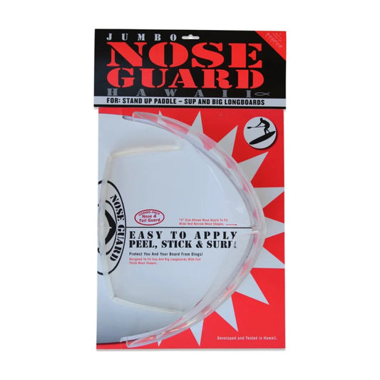 SurfCo Hawaii Jumbo Protetor de Nariz e Protetor de Cauda Pacote Combo Transparente