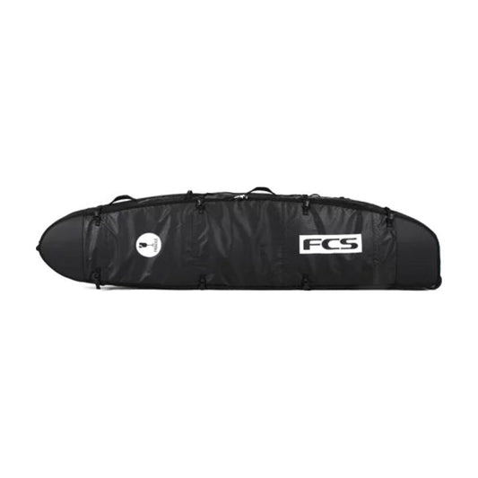 FCS Travel 2 Wheelie Long Board 10'2 Bardbag Black/Grey