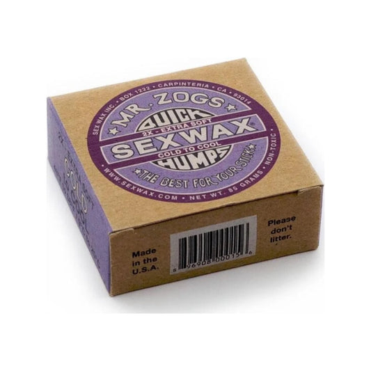 Sex Wax Quick Humps 2X Cold to Cool Purple 9 - 20°C