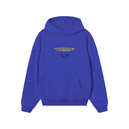 Pukas Fleece Long Road hoodie Blue