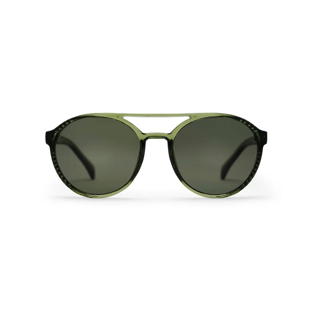 CHPO Rickard Sunglasses Forest Green Forest Green / Green