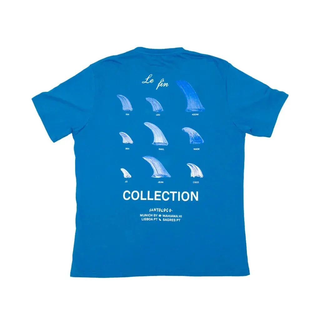 T-shirt SantoLoco Fins Azul