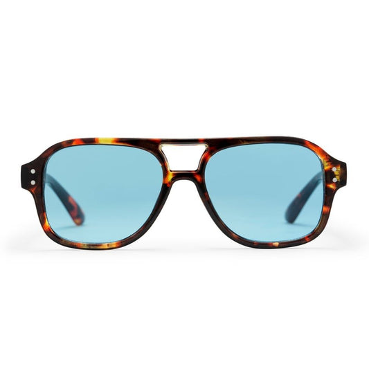 Chpo Brand Cocas Sunglasses Tortoise / Light Blue