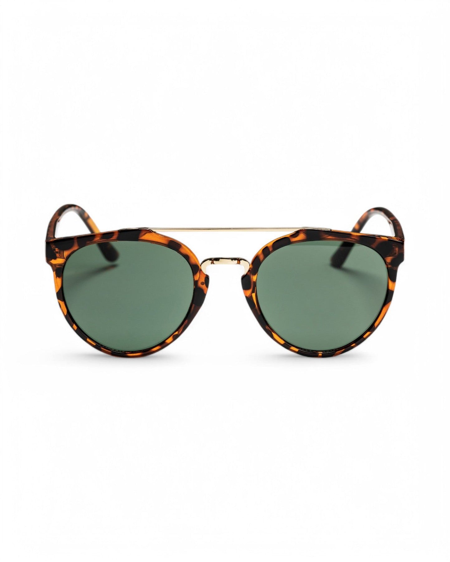 Chpo Brand Copenhagen Sunglasses Green/Turtle Brown Turtle Brown / Green