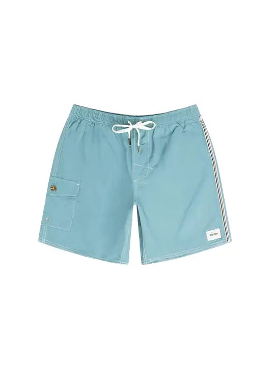 Rhythm Patch Beach Shorts Hellblau