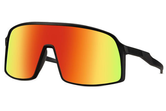Brto Recycled Sunglass Kids Black Red
