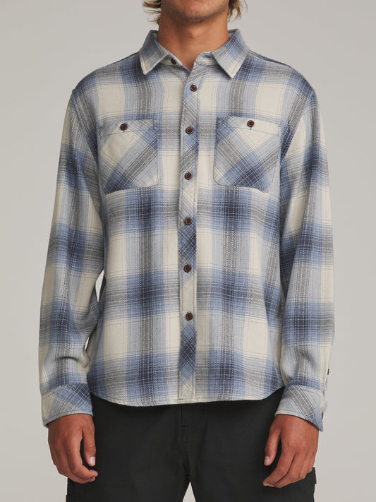 Katin Sierra Flannel Storm Blue
