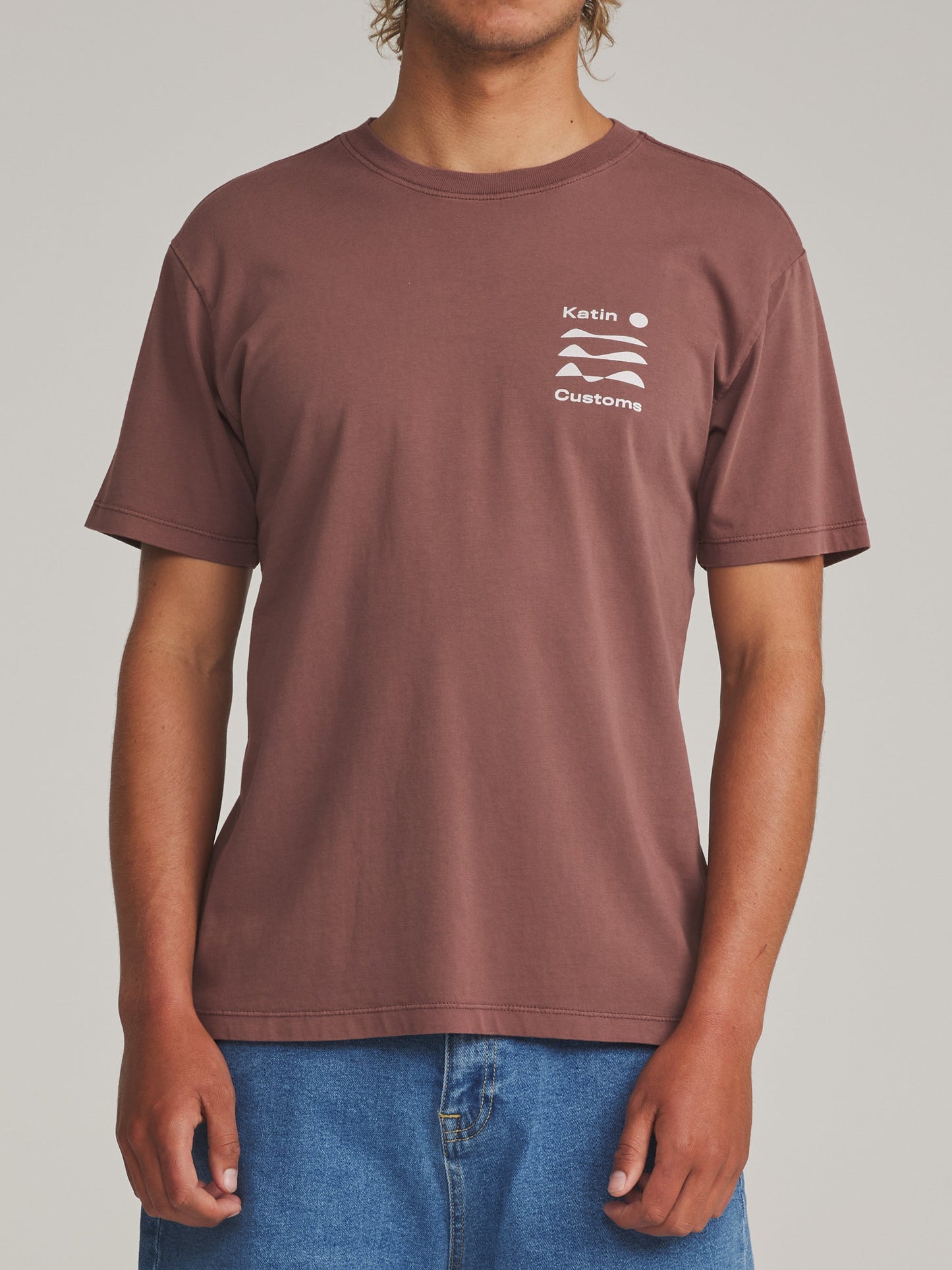 Katin Frequency Tee French Roast Vintage Wash