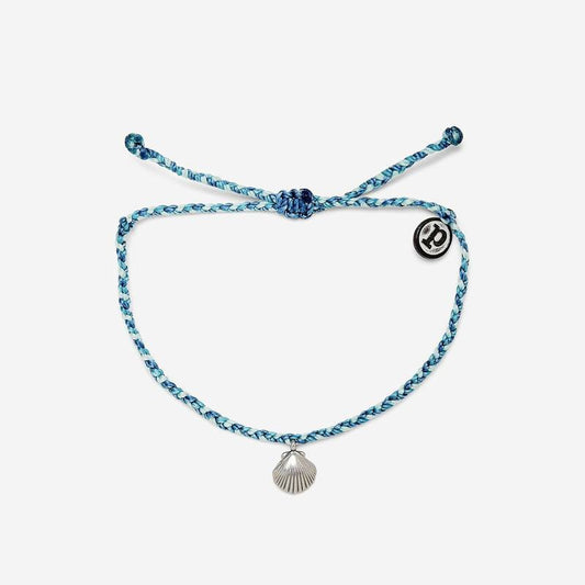 Pura Vida La Concha Silver Bracelet Blue