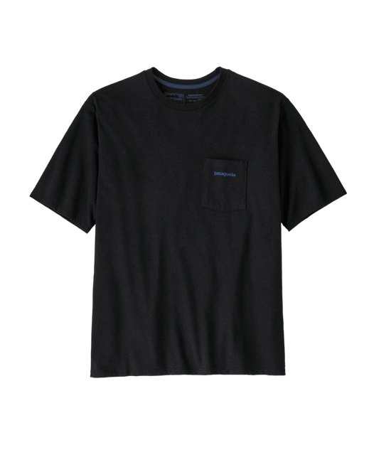 Patagonia M's Boardshort Logo Pocket Responsibili-Tee Ink Black