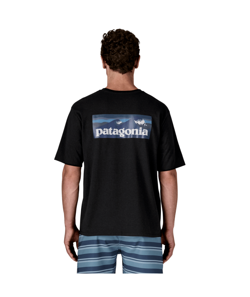 Patagonia M's Boardshort Logo Pocket Responsibili-Tee Ink Black