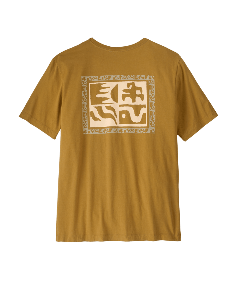Patagonia M's Mother Rays T-Shirt Bobcat Brown