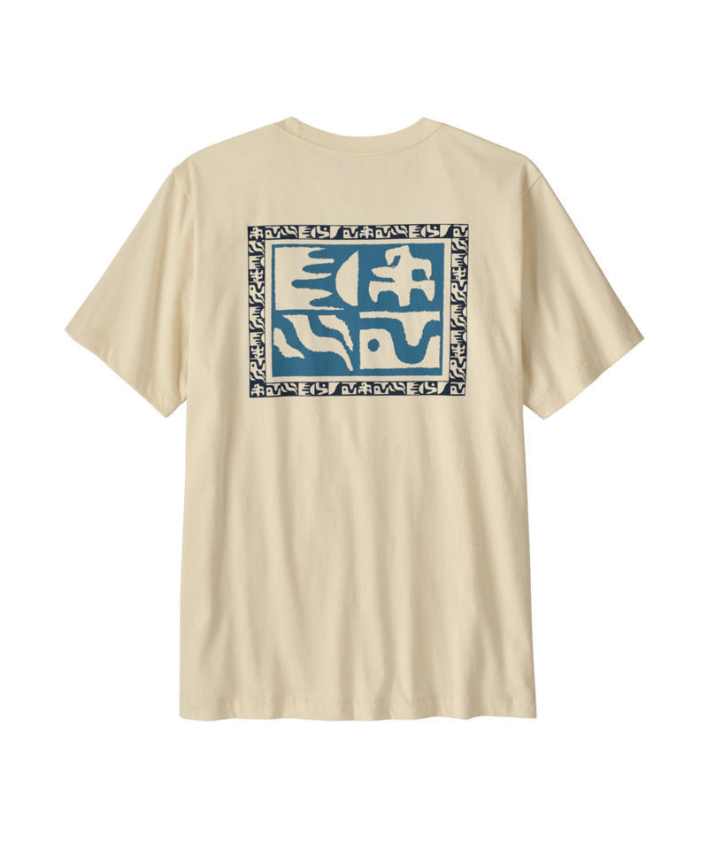 Patagonia M's Mother Rays T-Shirt Undyed Natural