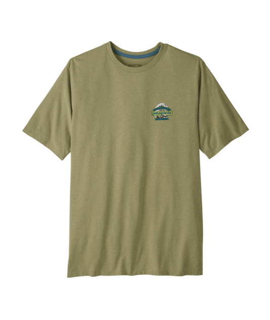 Patagonia M's L/S Great Waves Responsibili-Tee Gumtree Green