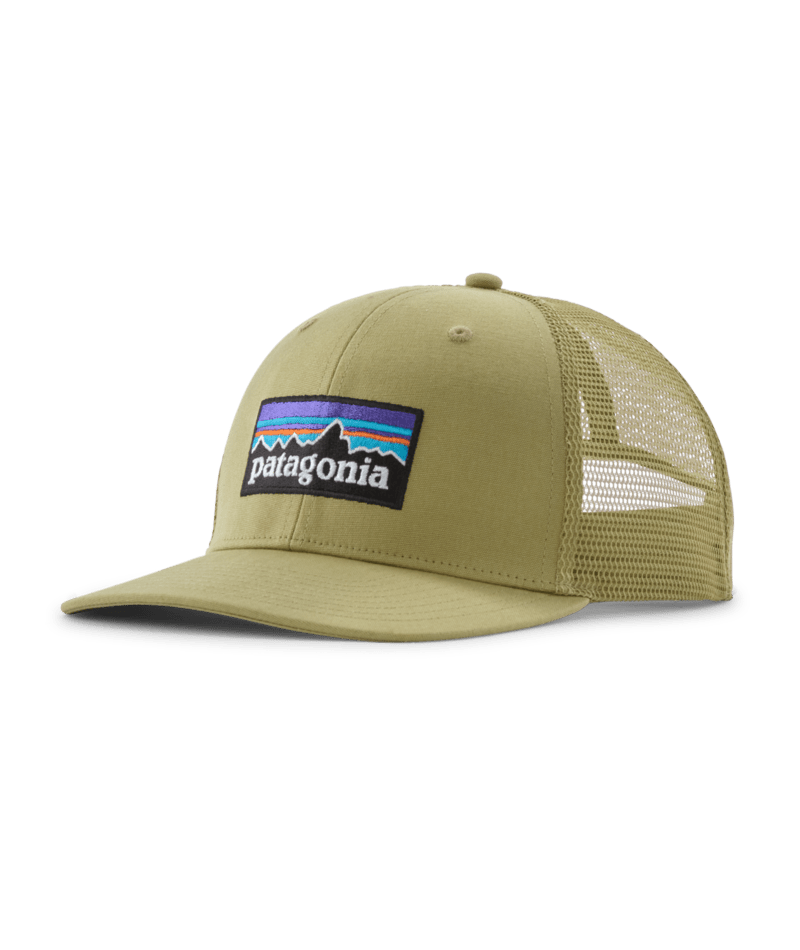 Patagonia P-6 Logo Trucker Hat Gumtree Green