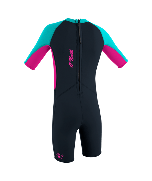 O'neill Toddler Reactor-2 2mm Back Zip S/S Spring Girls