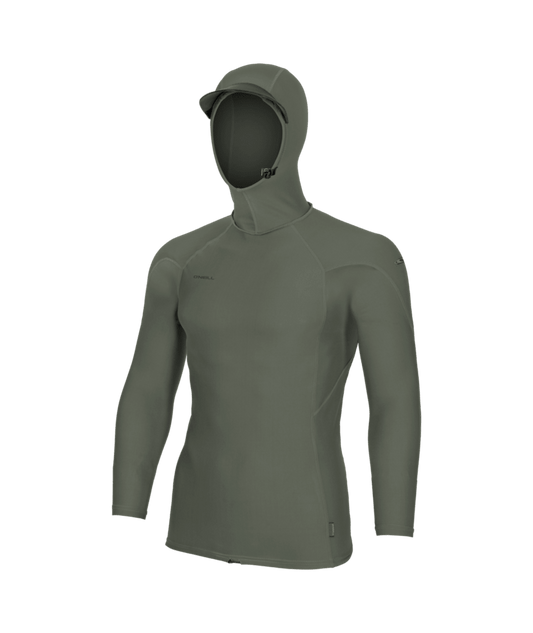 O'neill Hyperfreak Skins L/S Rash Guard W/Hood
