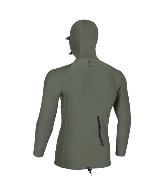 O'neill Hyperfreak Skins L/S Rash Guard W/Hood