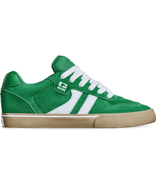 Globe Encore-2 Schuhe Grün Weiß Gummi