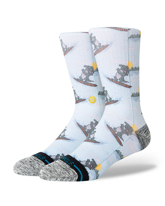 Stance Later Gator Crew Socken Hellblau