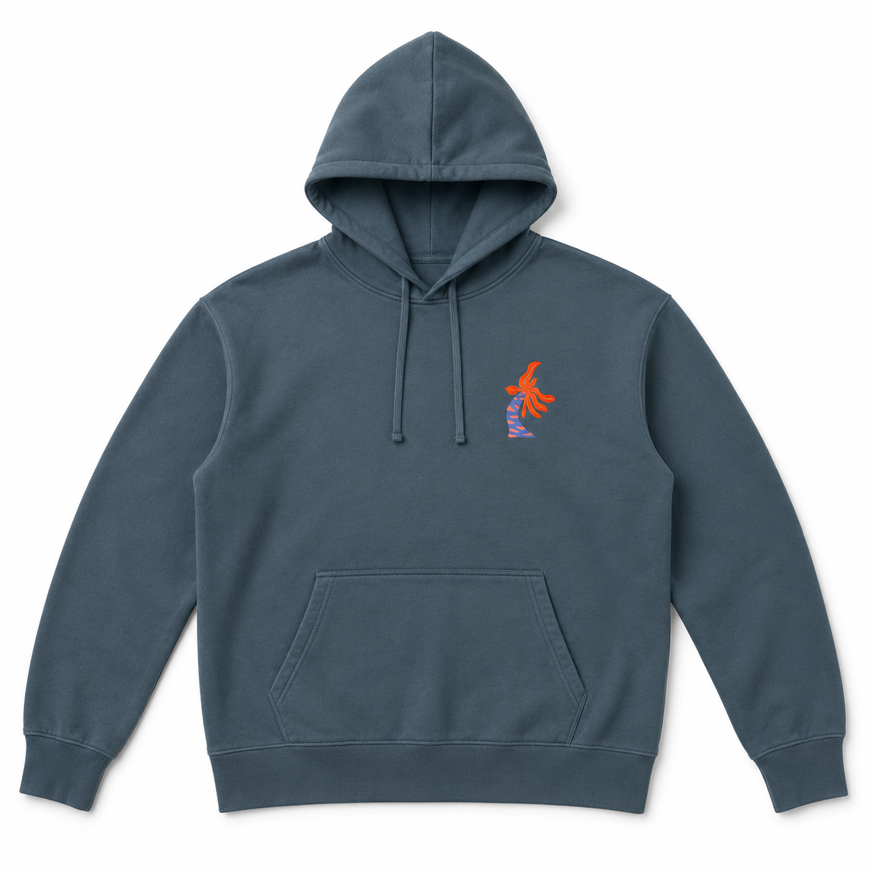 SantoLoco Lizzy Longboard Hoody Navy