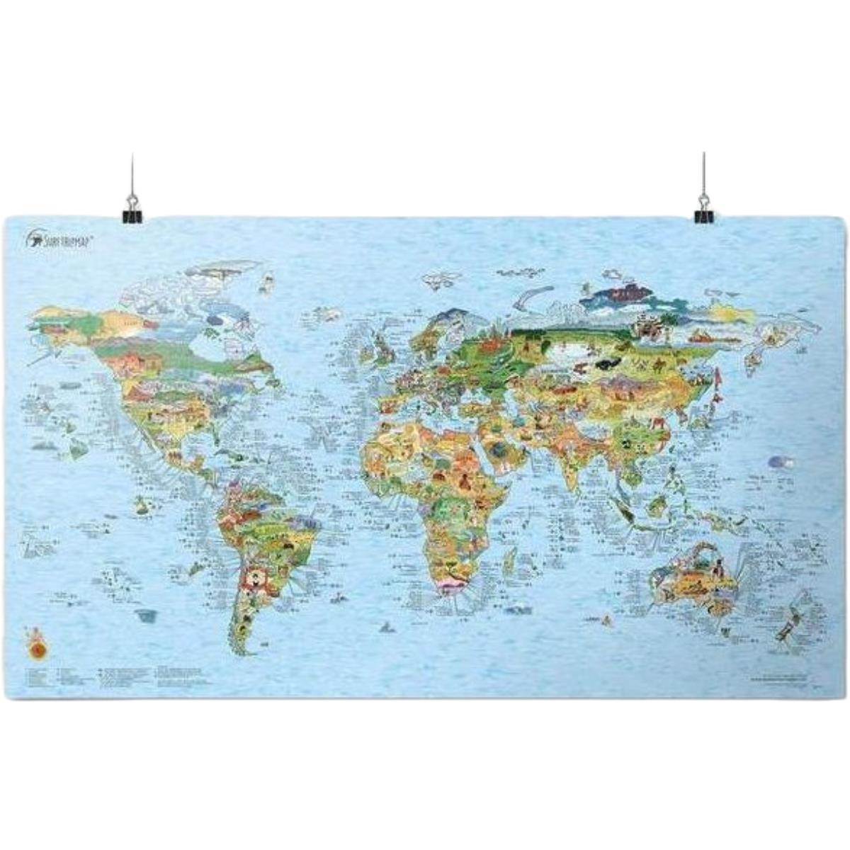 Mapas incríveis Mapa Surftrip