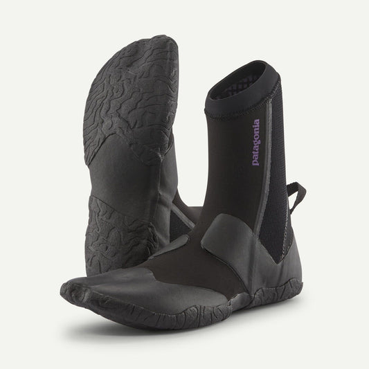 Patagonia Regulator 3mm Split Toe Booties Black