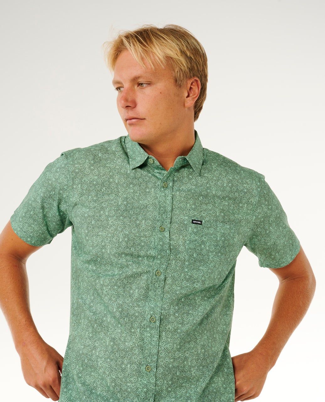 Rip Curl Hypno Micro Shirt Aloe