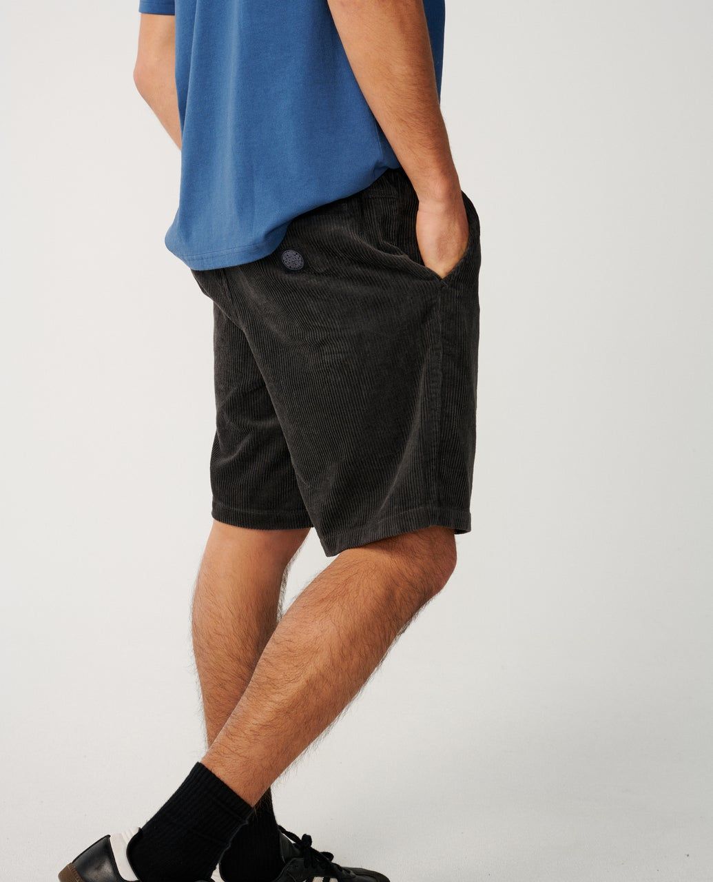 Rip Curl Premium Surf Cord 19 Volley Shorts Pine Night Black