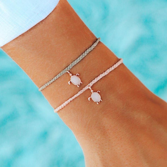 Pura Vida Sea Turtle Rose Gold Blush