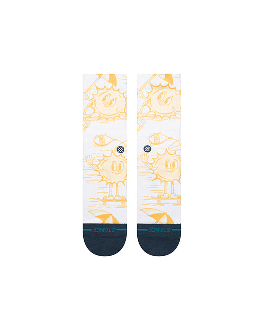 Stance Sonnys Crew Socken Gelb