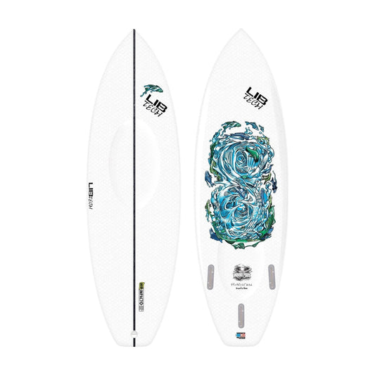 LIB TECH Whirlpool Surfbrett 5'4