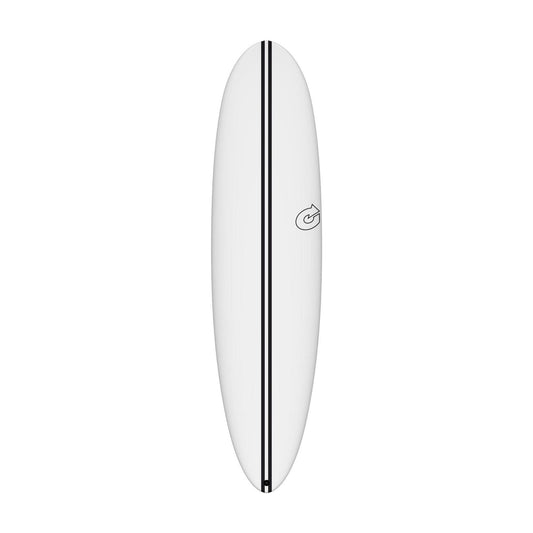 Surfboard TORQ TEC M2.0 White Mid-Lenght Performance
