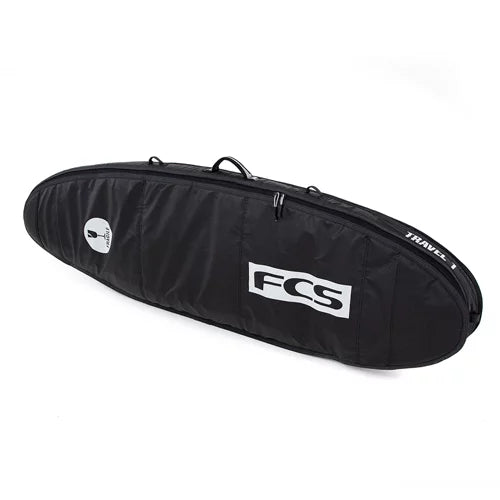 FCS Travel 1 Fun Board 8'0 Boardbag Black/Grey