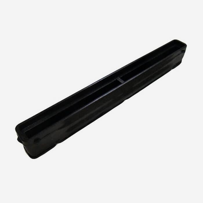 US Fin Box 7,5" Longboard-Stecker Schwarz