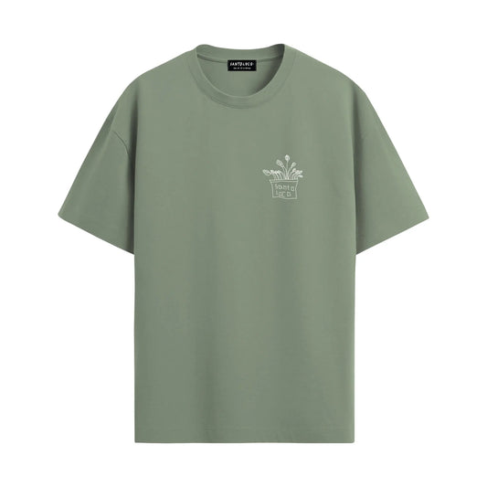 SantoLoco Little Artists „Noah“ Kinder-T-Shirt Grün