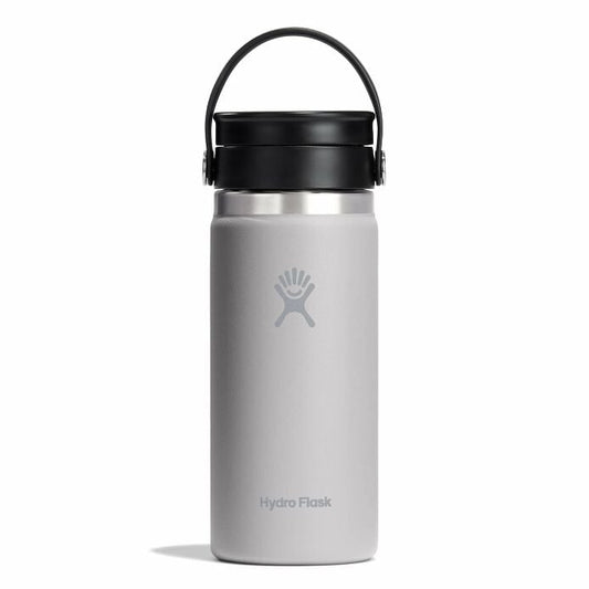 Hydro Flask Kaffee 16oz Wide Mouth Trinkflasche Grau